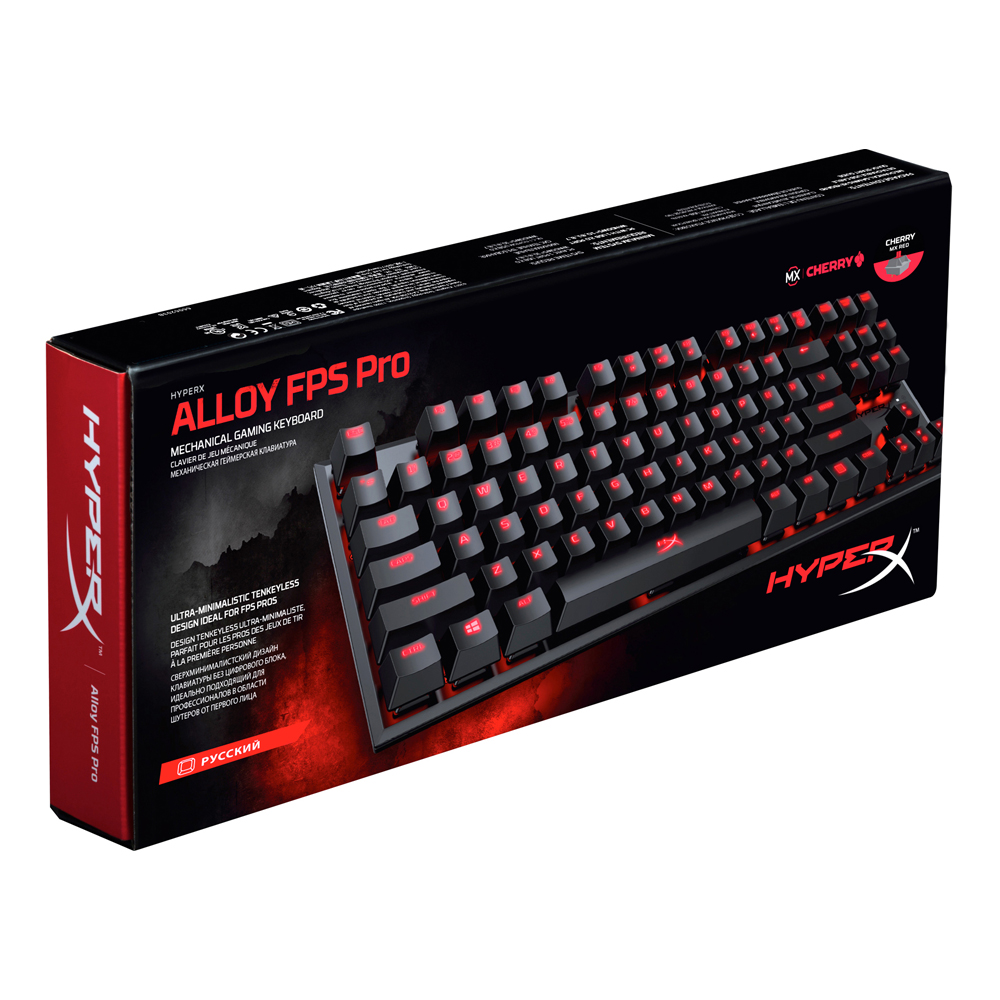 Клавиатура HyperX Alloy FPS Pro (CHERRY MX RED) - купить в Минске, цены